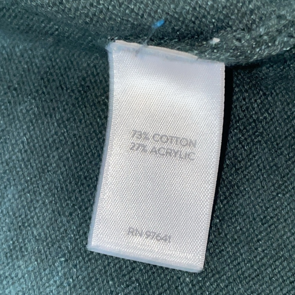 J. Jill Textured Sweater Cardigan Jacket Patch Pockets Forest Green Size Medium - Picture 9 of 9